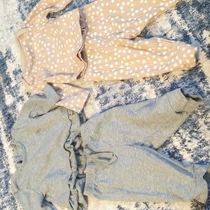 Long sleeve and pant sets